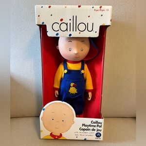 Caillou Playtime Pal Rubber Doll With Removable Outfit